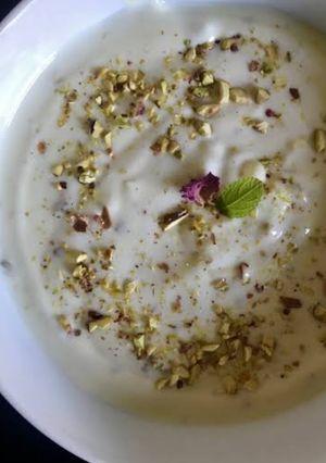 A picture of Shrikhand.
