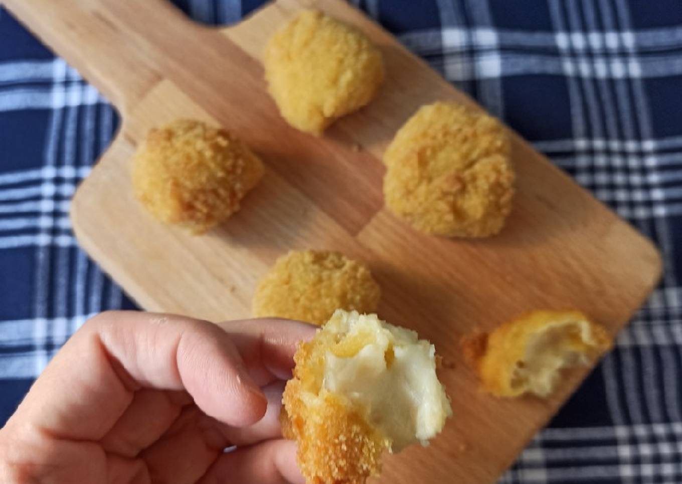 Croquetas cremosas de bacalao en TM31