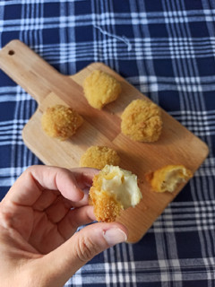 Una foto de Croquetas cremosas de bacalao en TM31