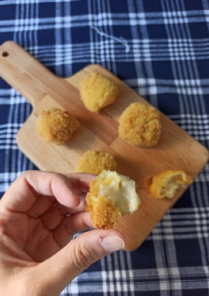 Una foto de Croquetas cremosas de bacalao en TM31