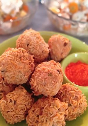 Foto resep Bola bola tahu rambutan sederhana favorit keluarga