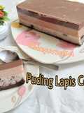 108》Puding Lapis Cokelat Oreo Milo & Tips Lapisan Melekat Kuat