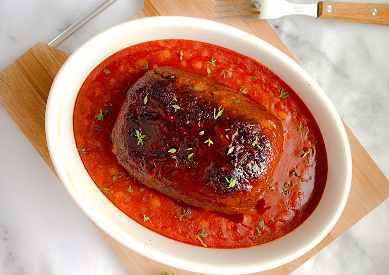 Glazed meatloaf