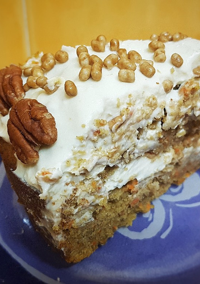 Una foto de Tarta de zanahoria
