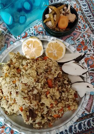 عکسی از دستور دمپخت بارونی