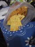 Nachos o totopos caseros fáciles