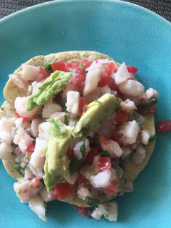 Una foto de Ceviche de pescado