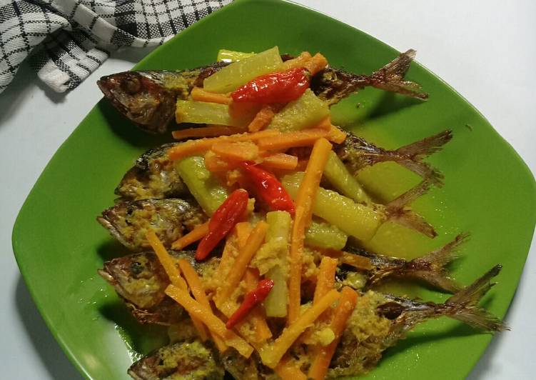 Resep Kembung Acar Kuning, Menggugah Selera