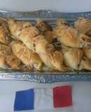 Goat Cheese, Honey, and Bacon Croissants