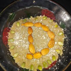 A picture of Badam Halwa.