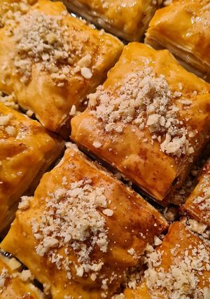 A picture of Baklava.