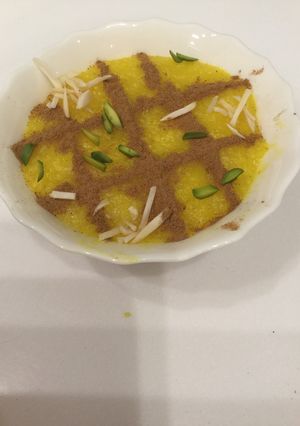 عکسی از دستور شله زرد 🥘