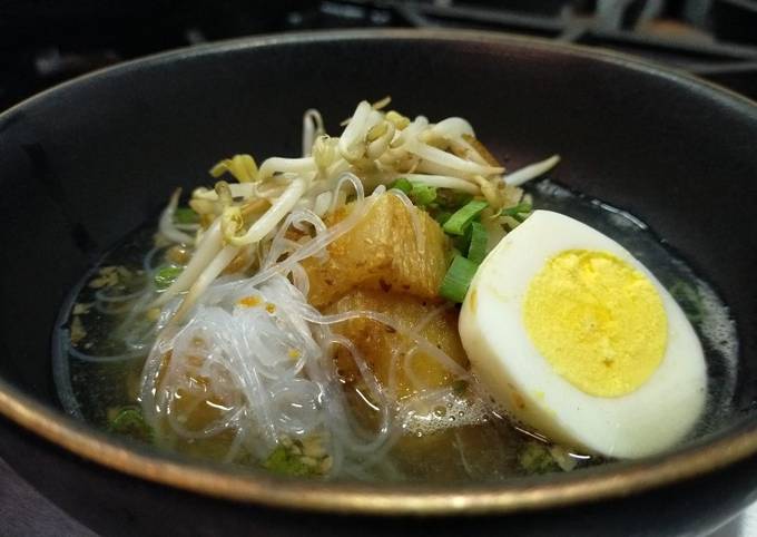 Resep Soto singkong Anti Gagal