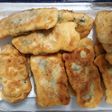 Τρίχρωμα νηστίσιμα πιτάκια στο τηγάνι