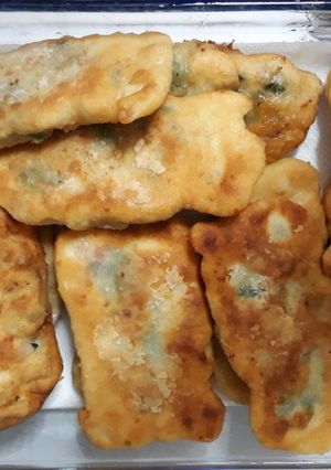 Φωτογραφία της συνταγής Τρίχρωμα νηστίσιμα πιτάκια στο τηγάνι