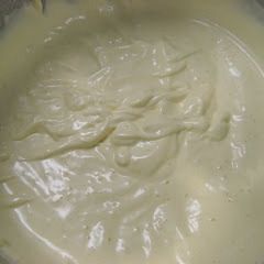 A picture of Sabayon sauce.