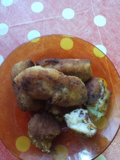 Una foto de Croquetas ibéricas con cebolla caramelizada