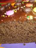 Pastel esponjoso de chocolate