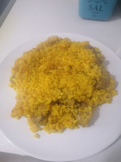 Una foto de Arroz a mi manera