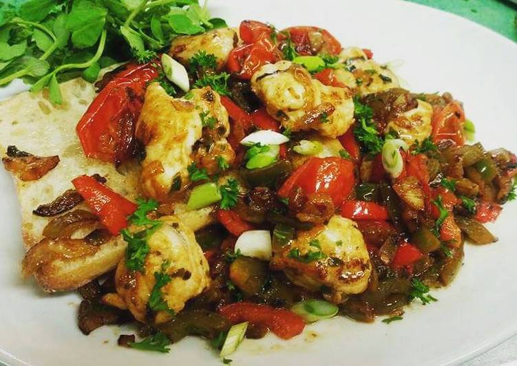 Recipe of Any-night-of-the-week Mediterranian Monkfish