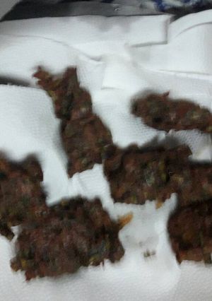 Una foto de Bocadillos o torrejas de hojas de remolachas