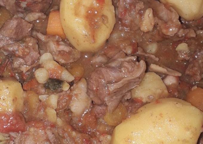 Recipe of Award-winning Lamb pepper soup nd Irish with carrot