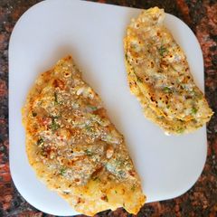 A picture of Sabudana chilla.