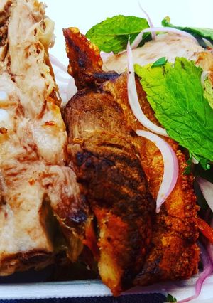 Una foto de Chancho a la caja china