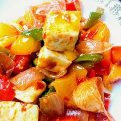 A picture of Chilli Paneer.