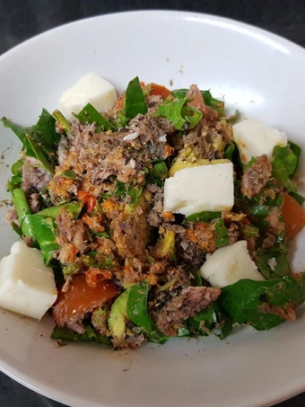 Easy Ways Make|Recipe} My Tinned Sardines Salad. 😁 the Delicious