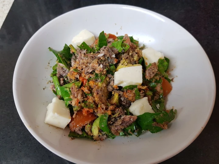 Easy Ways Make|Recipe} My Tinned Sardines Salad. 😁 the Delicious