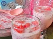 Gambar es semangka creamy