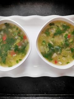 લેમન કોરિયન્ડર સુપ (lemon Coriander Soup Recipe in Gujarati) રેસીપી મુખ્ય ફોટો