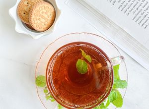 Foto resep Teh daun mint