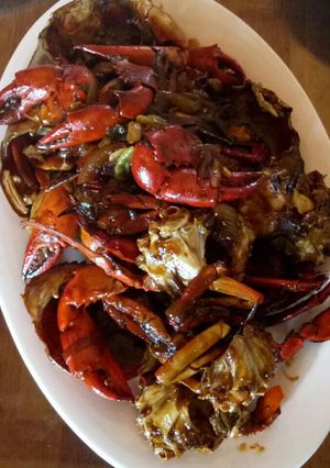 Foto resep Kepiting saos lada hitam