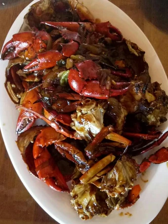 Langkah Gampang Membuat Resep Kepiting saos lada hitam yang  Bikin Ketagihan Anti Ribet, Uenak Banget