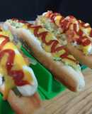 Completos variados 🌭🌭🌭 (chacarero, alemán, especial, suizo)
