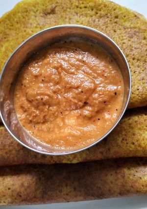 கொண்டைக் கடலை தோசை (Kondaikadalai Dosai Recipe in Tamil) செய்முறை முக்கிய புகைப்படம்