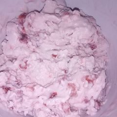 A picture of No Churn Vegan Strawberry Ice Cream.