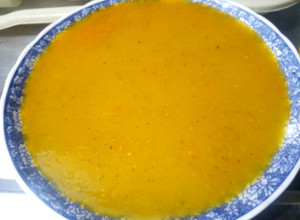 Una foto de Crema de ahuyama