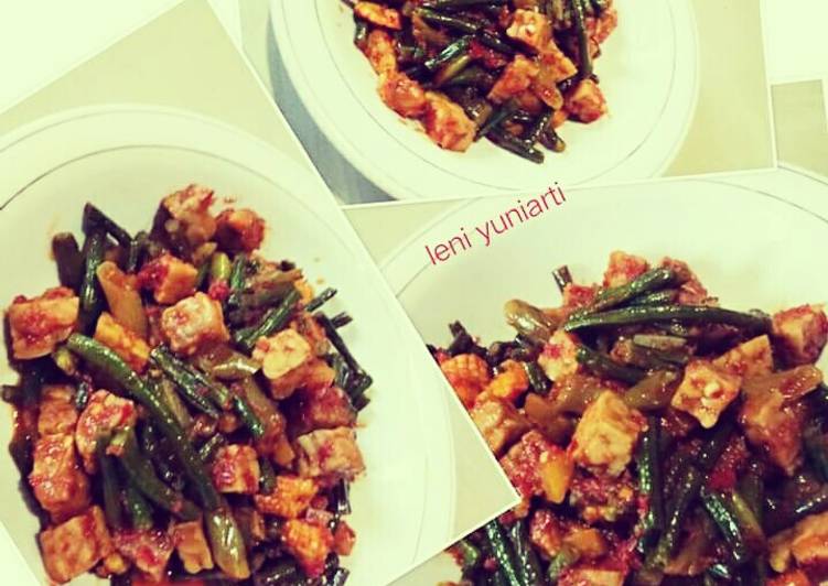 Bumbu meracik Orek tempe kacang panjang yang Sempurna