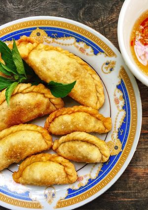 Hình của món Bánh gối.