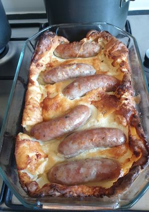 A picture of Toad in the hole.