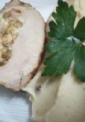 Una foto de Carre de cerdo relleno