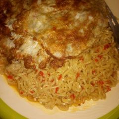 Indomie noodles A picture of Indomie noodles.