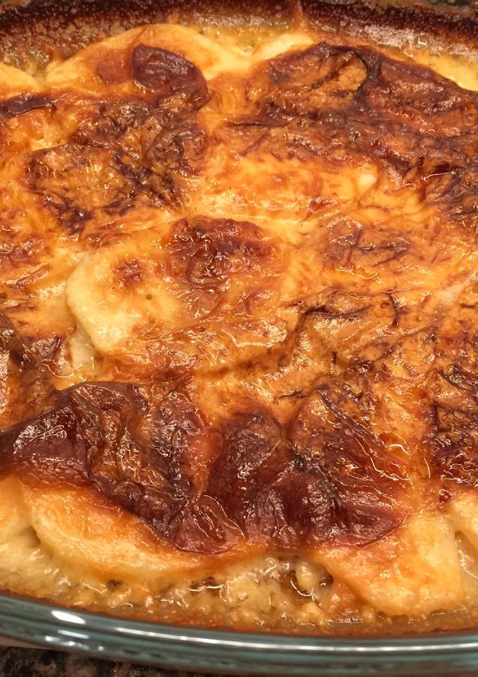 Una foto de Gratén de patatas