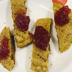 A picture of Instant healthy almond cake cravings!!!!.