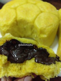 Foto resep Roti Sobek Kukus Labu Kuning