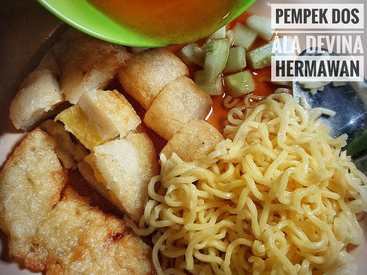 Resep Pempek Dos Ala Devina Hermawan yang Enak