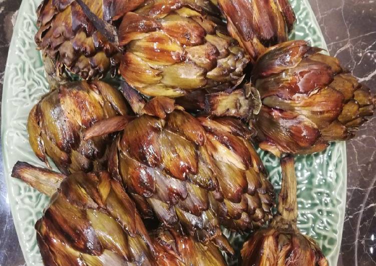 Carciofi come alla brace